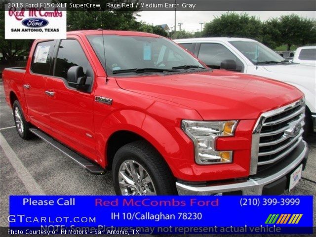 2016 Ford F150 XLT SuperCrew in Race Red