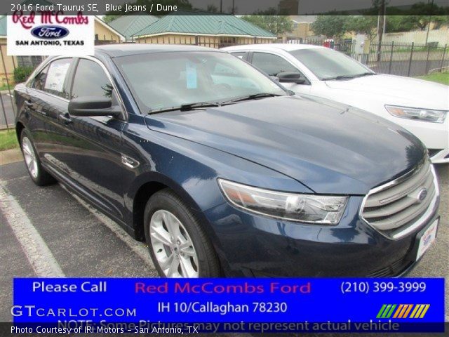 2016 Ford Taurus SE in Blue Jeans