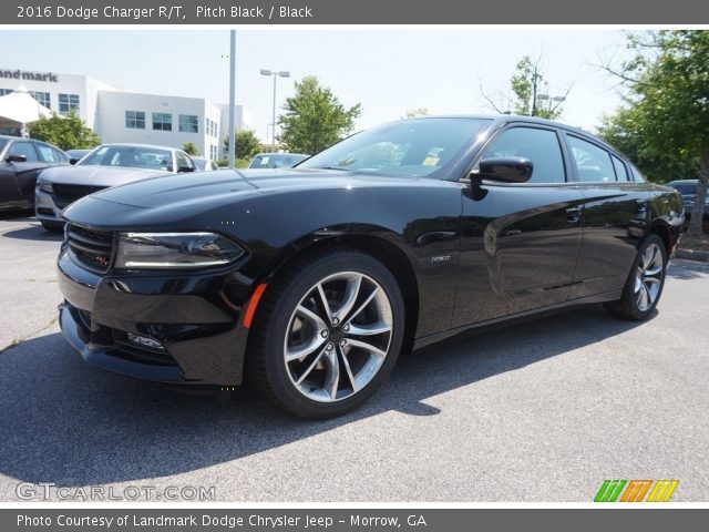 2016 Dodge Charger R/T in Pitch Black