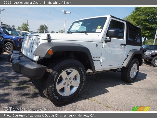 2016 Jeep Wrangler Sport in Bright White