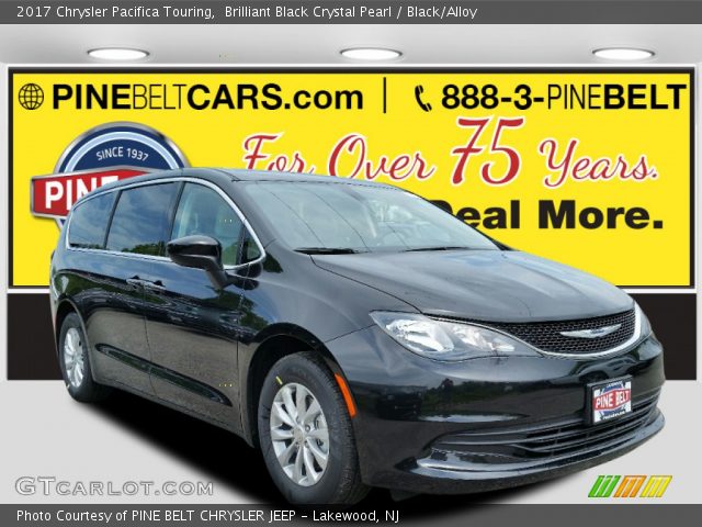 2017 Chrysler Pacifica Touring in Brilliant Black Crystal Pearl
