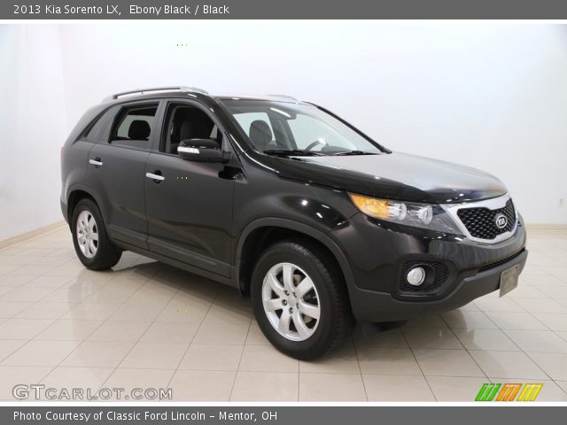 2013 Kia Sorento LX in Ebony Black