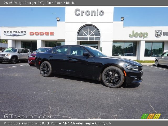 2016 Dodge Charger R/T in Pitch Black