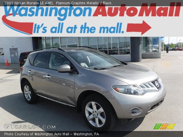 2009 Nissan Murano LE AWD in Platinum Graphite Metallic