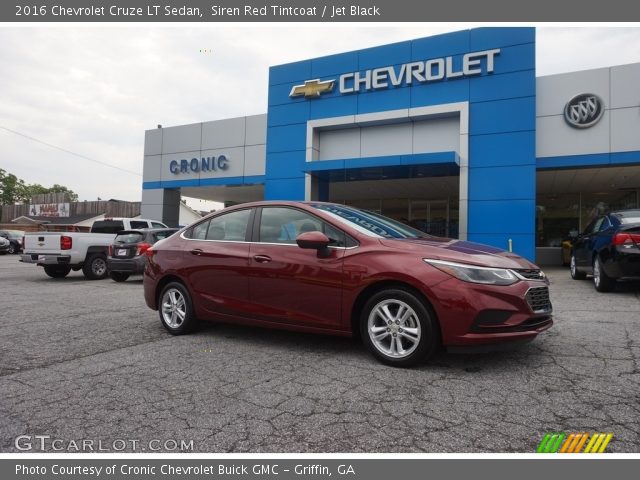2016 Chevrolet Cruze LT Sedan in Siren Red Tintcoat