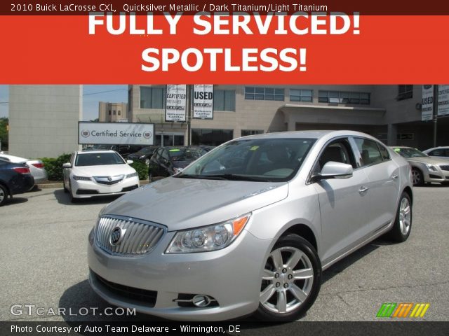 2010 Buick LaCrosse CXL in Quicksilver Metallic