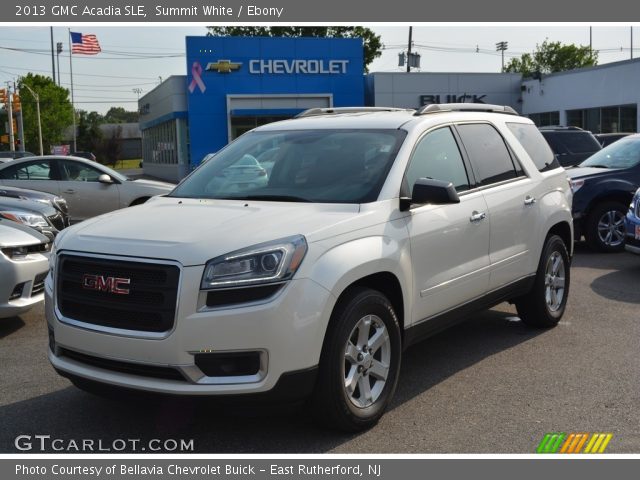 2013 GMC Acadia SLE in Summit White