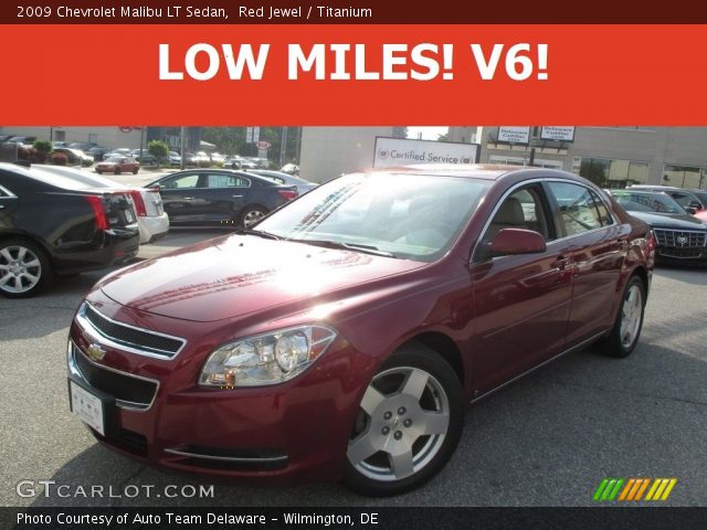2009 Chevrolet Malibu LT Sedan in Red Jewel