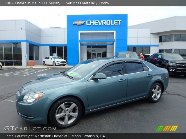 2009 Chevrolet Malibu LT Sedan in Silver Moss Metallic