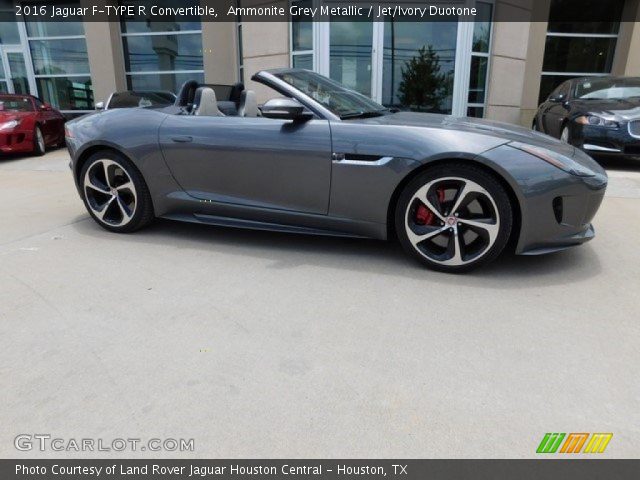 2016 Jaguar F-TYPE R Convertible in Ammonite Grey Metallic