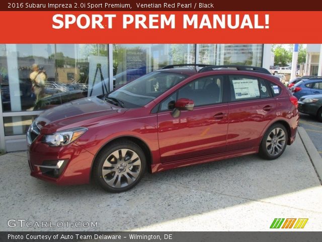 2016 Subaru Impreza 2.0i Sport Premium in Venetian Red Pearl