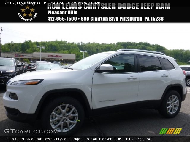 2016 Jeep Cherokee Latitude 4x4 in Bright White