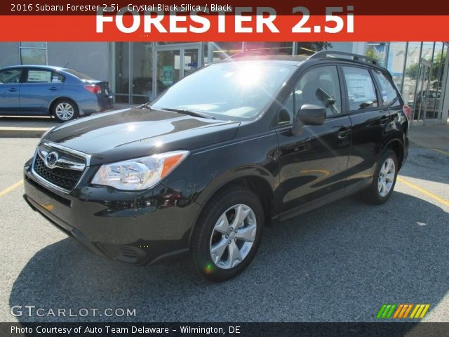 2016 Subaru Forester 2.5i in Crystal Black Silica