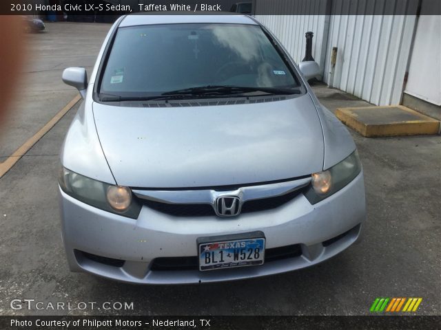 2010 Honda Civic LX-S Sedan in Taffeta White