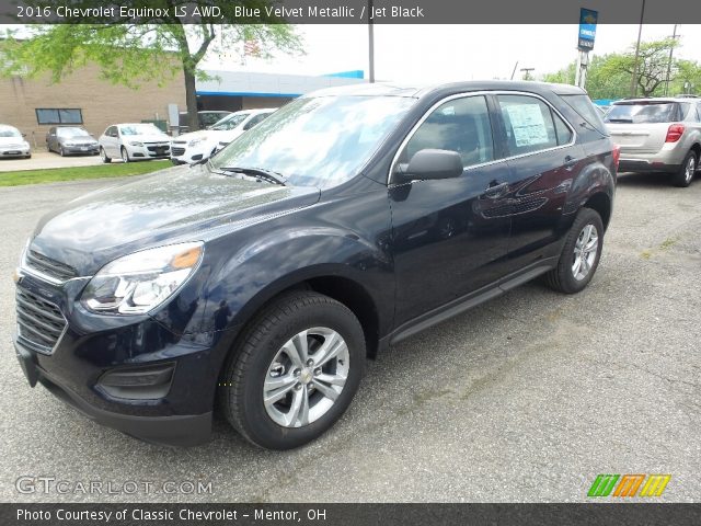 2016 Chevrolet Equinox LS AWD in Blue Velvet Metallic