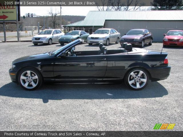 2005 BMW 3 Series 325i Convertible in Jet Black