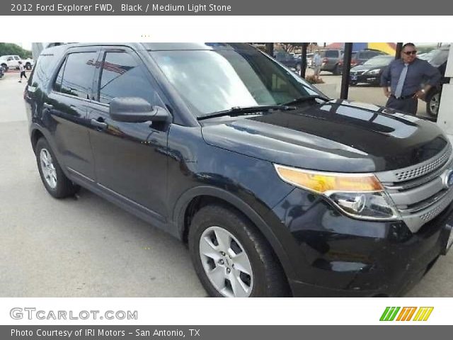 2012 Ford Explorer FWD in Black