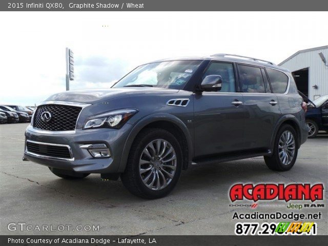 2015 Infiniti QX80  in Graphite Shadow