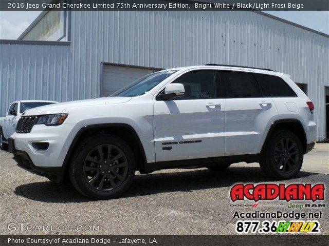 2016 Jeep Grand Cherokee Limited 75th Anniversary Edition in Bright White