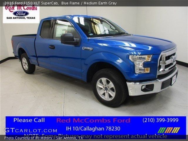 2016 Ford F150 XLT SuperCab in Blue Flame