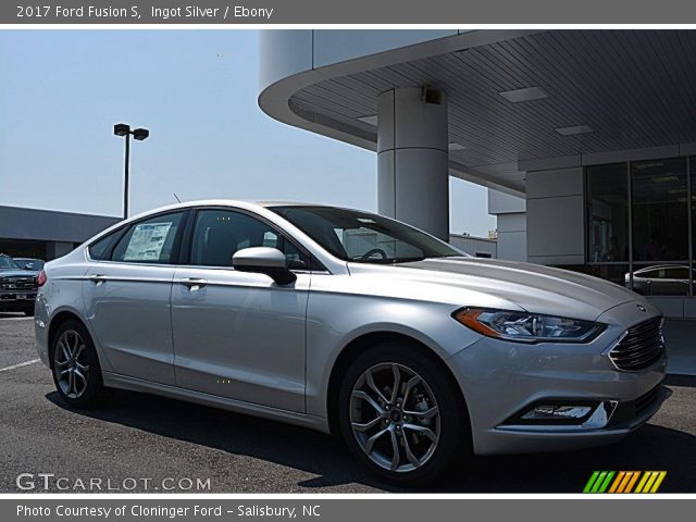 2017 Ford Fusion S in Ingot Silver