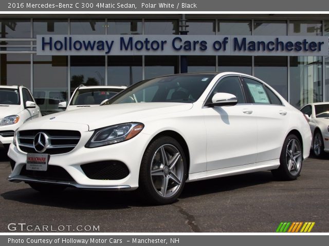 2016 Mercedes-Benz C 300 4Matic Sedan in Polar White
