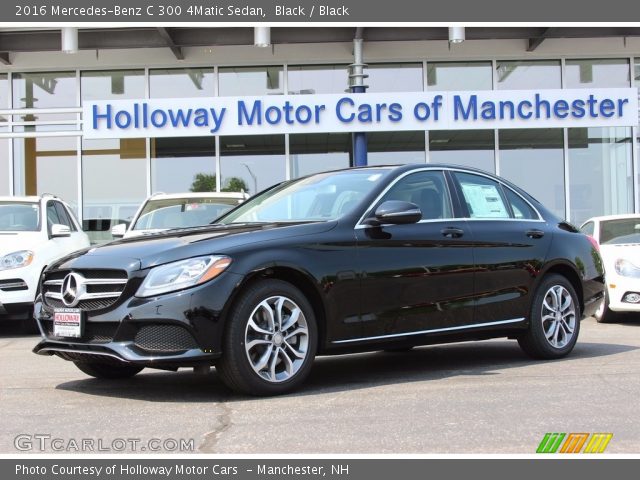 2016 Mercedes-Benz C 300 4Matic Sedan in Black