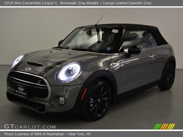 2016 Mini Convertible Cooper S in Moonwalk Gray Metallic