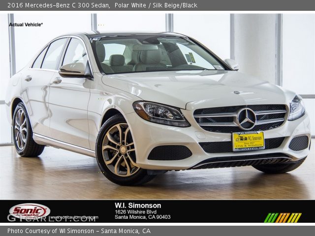 2016 Mercedes-Benz C 300 Sedan in Polar White