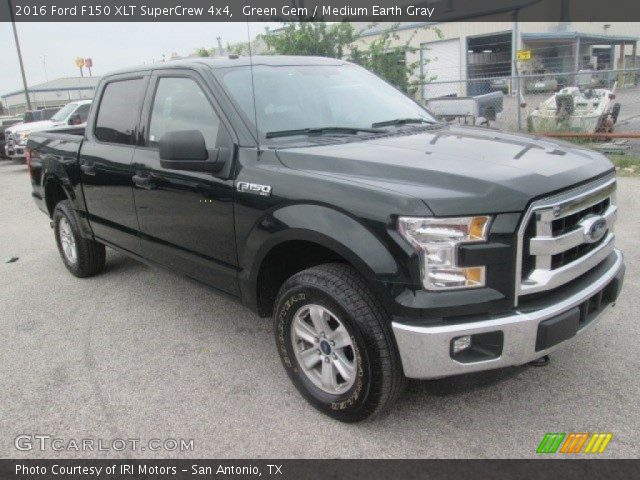 2016 Ford F150 XLT SuperCrew 4x4 in Green Gem