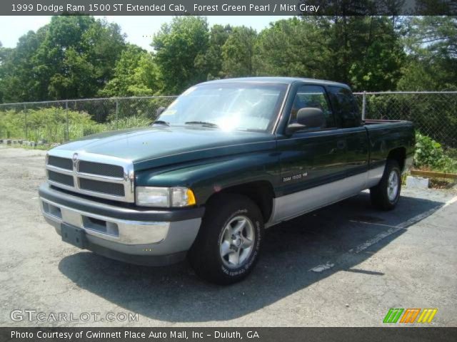 1999 Dodge Ram 1500 ST Extended Cab in Forest Green Pearl