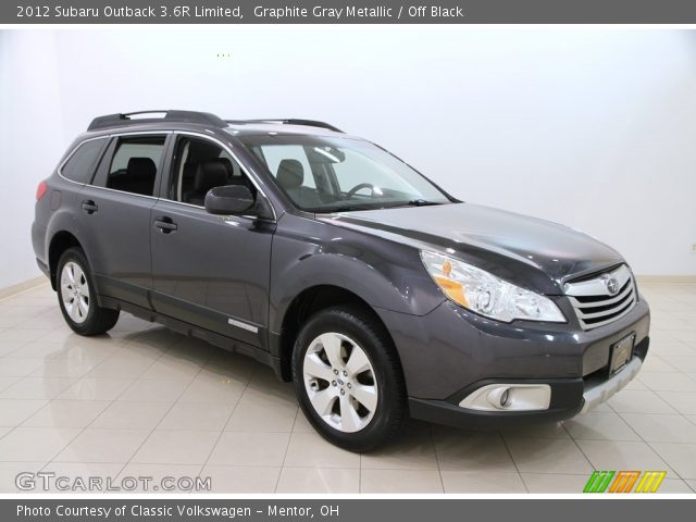 2012 Subaru Outback 3.6R Limited in Graphite Gray Metallic