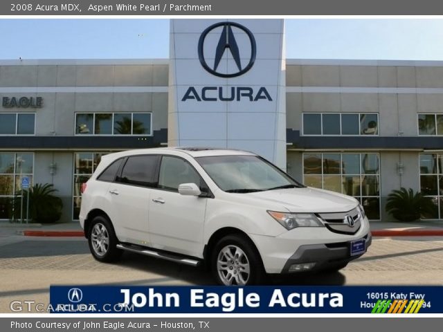 2008 Acura MDX  in Aspen White Pearl