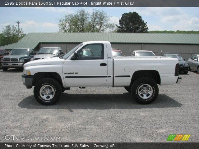1999 Dodge Ram 1500 SLT Regular Cab 4x4 in Bright White