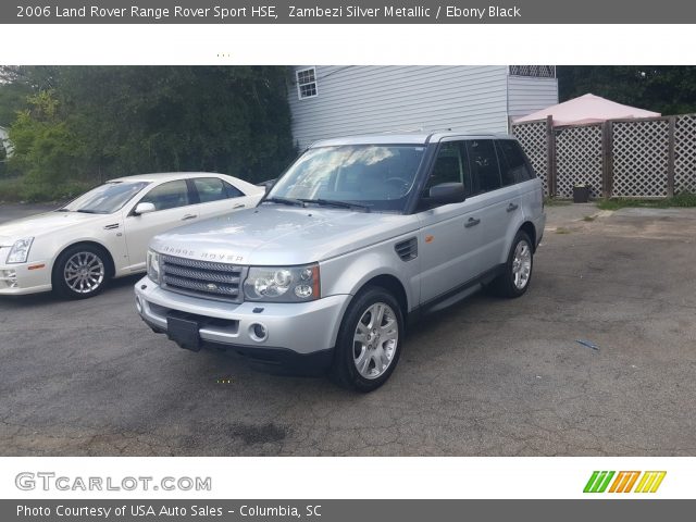 2006 Land Rover Range Rover Sport HSE in Zambezi Silver Metallic