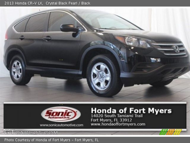 2013 Honda CR-V LX in Crystal Black Pearl