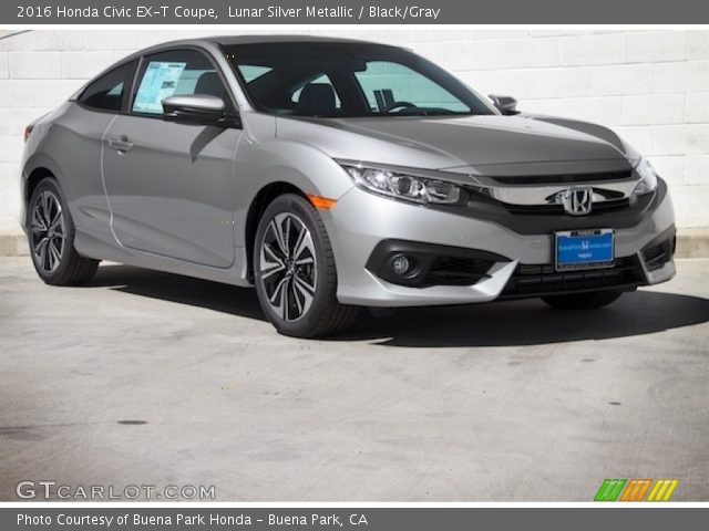 2016 Honda Civic EX-T Coupe in Lunar Silver Metallic