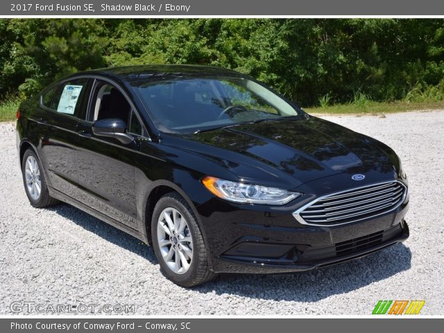 2017 Ford Fusion SE in Shadow Black