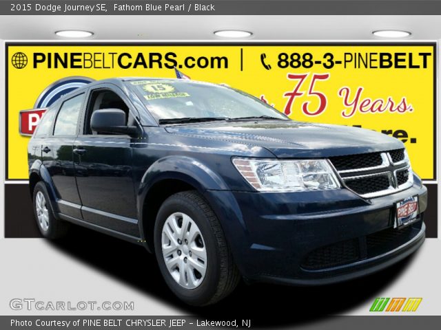 2015 Dodge Journey SE in Fathom Blue Pearl