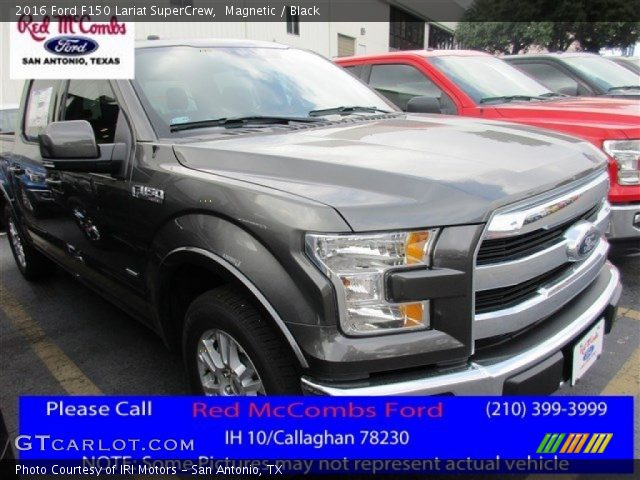 2016 Ford F150 Lariat SuperCrew in Magnetic