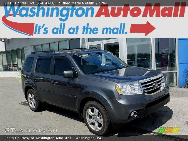 2013 Honda Pilot EX-L 4WD in Polished Metal Metallic