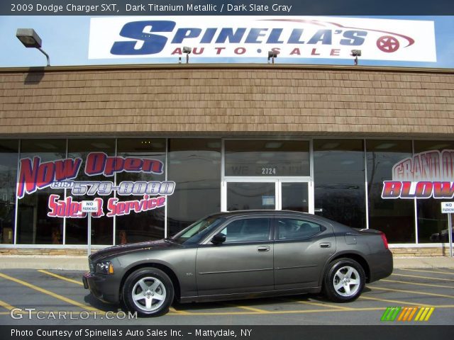 2009 Dodge Charger SXT in Dark Titanium Metallic