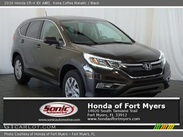 2016 Honda CR-V EX AWD in Kona Coffee Metallic