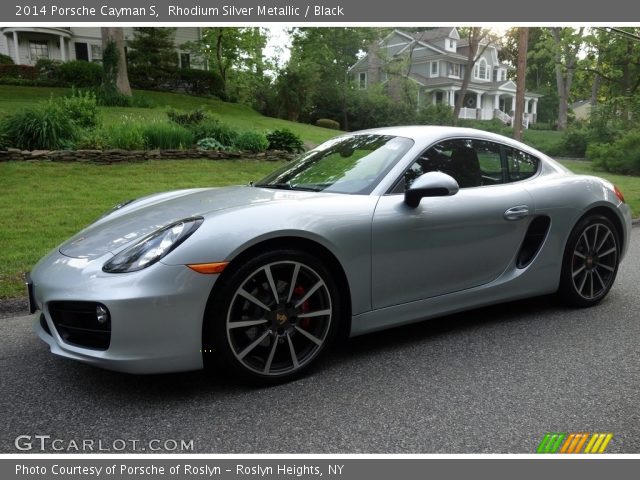 2014 Porsche Cayman S in Rhodium Silver Metallic