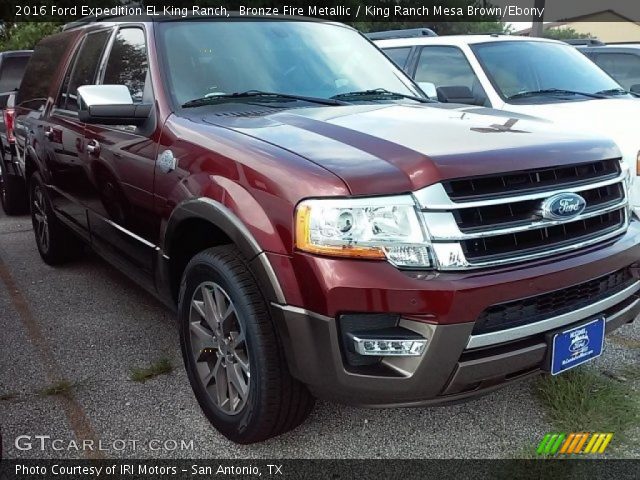 2016 Ford Expedition EL King Ranch in Bronze Fire Metallic