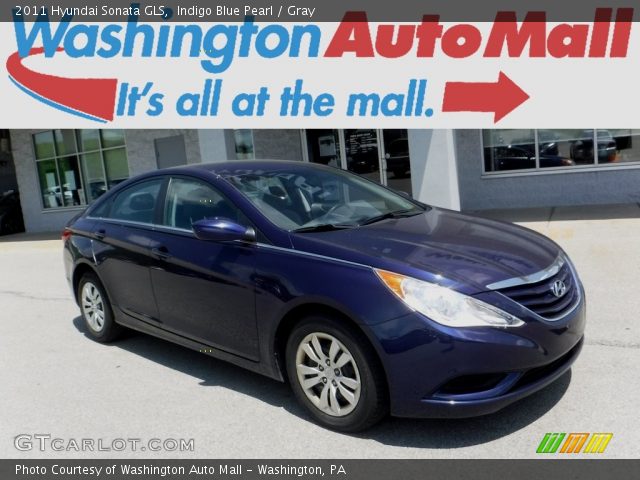 2011 Hyundai Sonata GLS in Indigo Blue Pearl