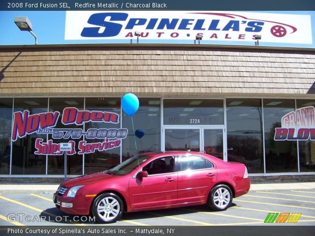 2008 Ford Fusion SEL in Redfire Metallic