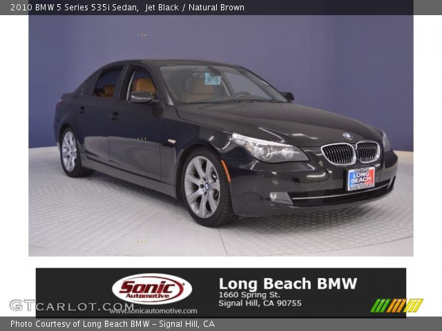 2010 BMW 5 Series 535i Sedan in Jet Black