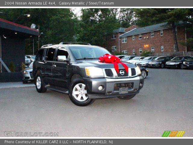 2004 Nissan Armada LE 4x4 in Galaxy Metallic