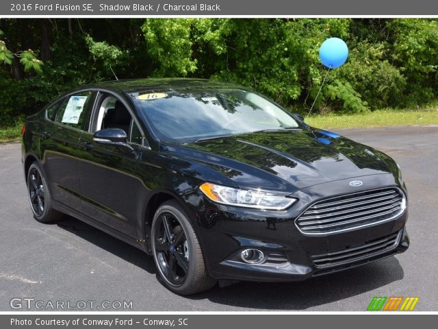2016 Ford Fusion SE in Shadow Black